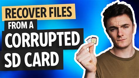 recover corrupted sd card files